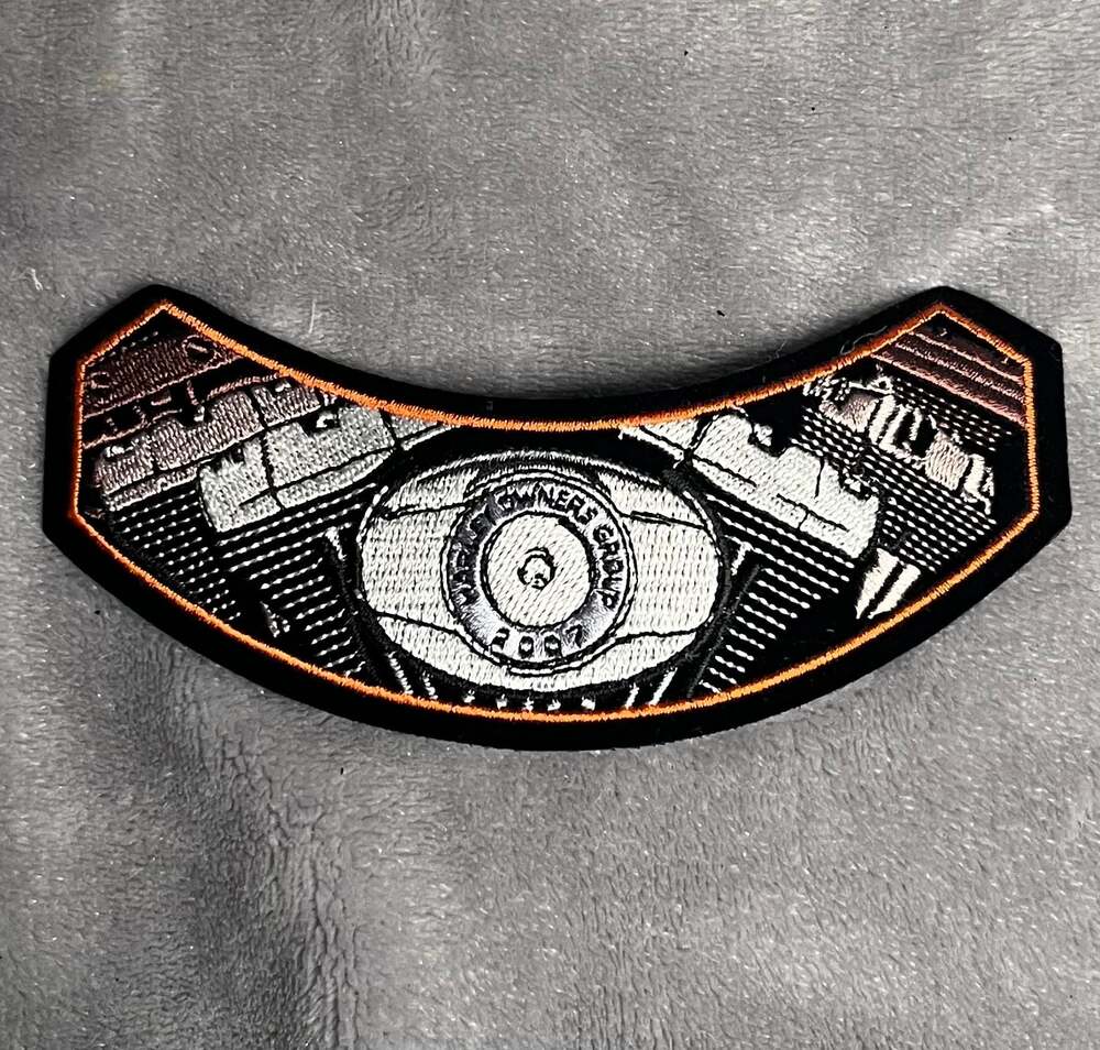 2007 Harley Davidson Owners Group H.O.G. Membership Rocker Patch